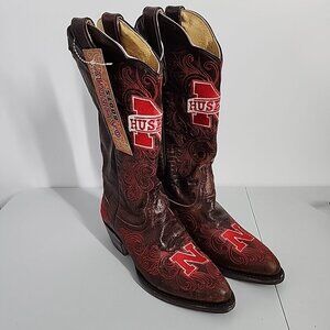NEW Size 6 Gameday Women's Western Boot University of Nebraska Cornhuskers